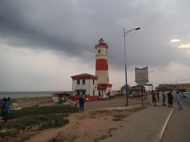 Jamestown Lighthouse in Accra, Ghana