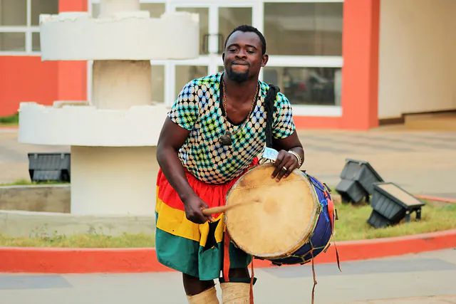 Participants at the Damba Festival in Tamale in 2016