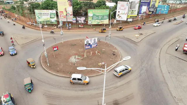 The Hollyfamily Roundabout in Techiman