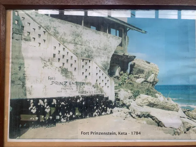 Fort Prinzenstein at Keta, built in 1784