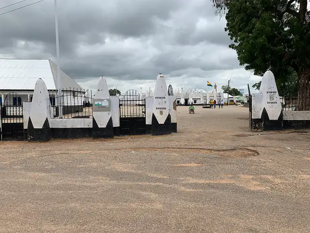 The entrance of the Wa Naa's Palace in Wa